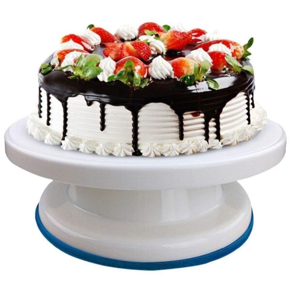 Revolving Stylish Cake Turntable 360 Degree Rotating Cake Stand